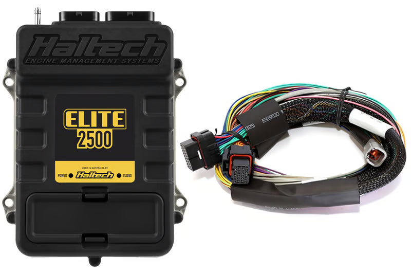 Haltech - Elite 2500 + Basic Universal Wire-in Harness Kit Length: 2.5m (8')