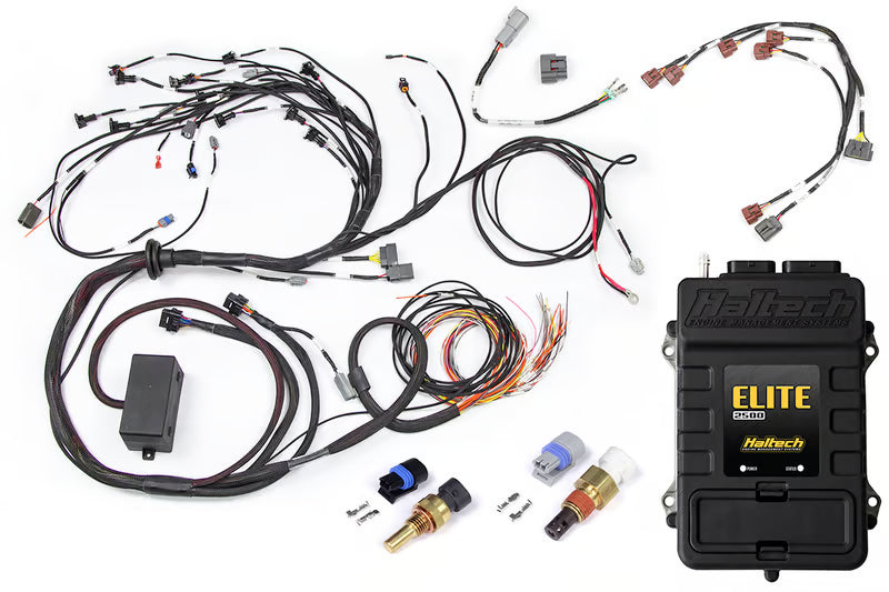 Haltech - Elite 2500 + Terminated Engine Harness for Nissan RB Twin Cam With Series 1 (early) ignition type sub harness