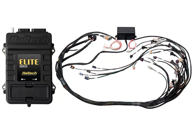 Haltech - Elite 2500 + GM GEN III LS1 & LS6 non DBW Terminated Harness Kit (EV1)
