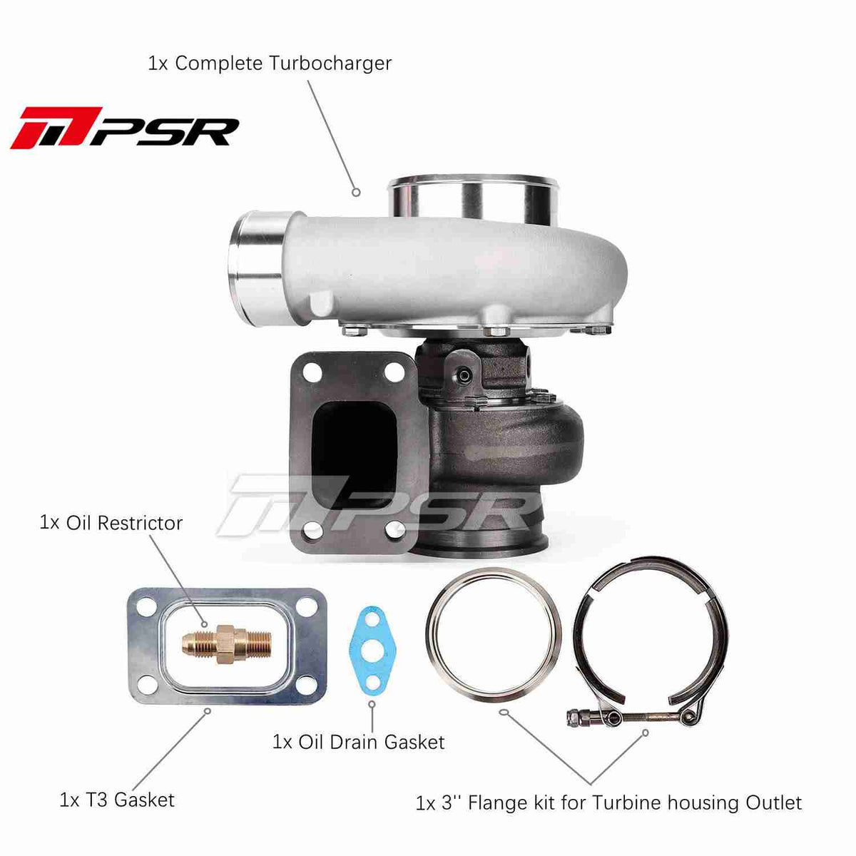 PSR - 3576 Gen2 Dual Ball Bearing Turbocharger