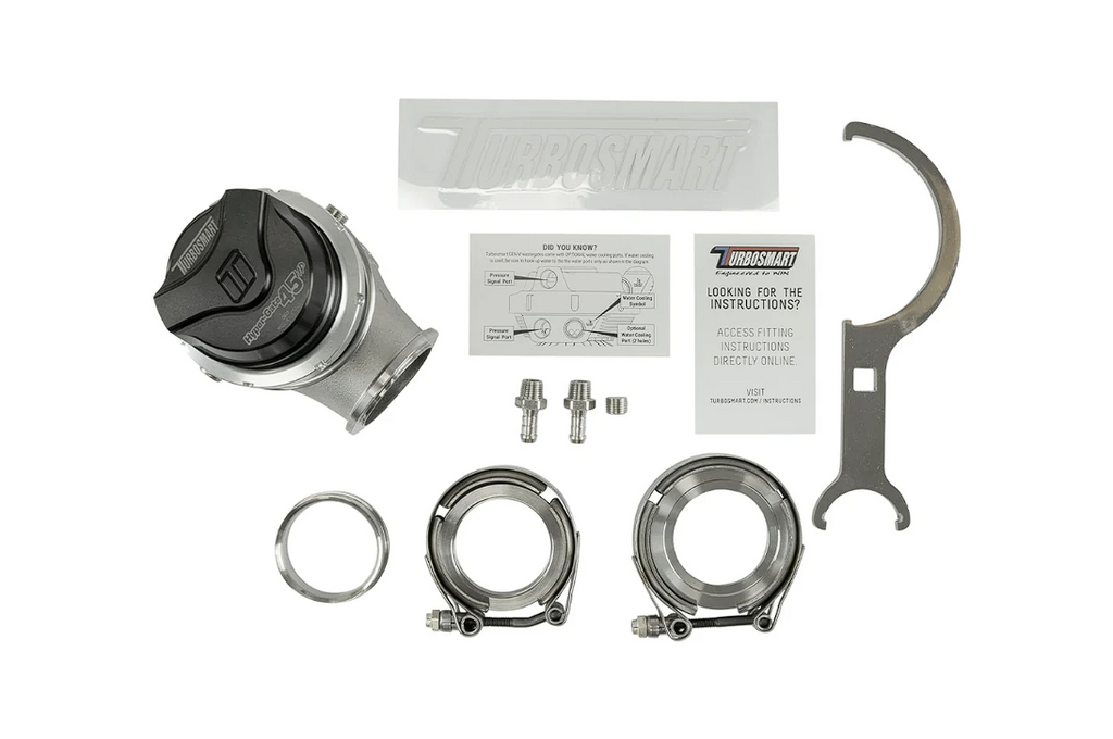 Turbosmart - Turbosmart - GenV HyperGate45HP 'High Pressure' 35psi 45mm External Wastegate - TS-0553-1312 | DM Performance