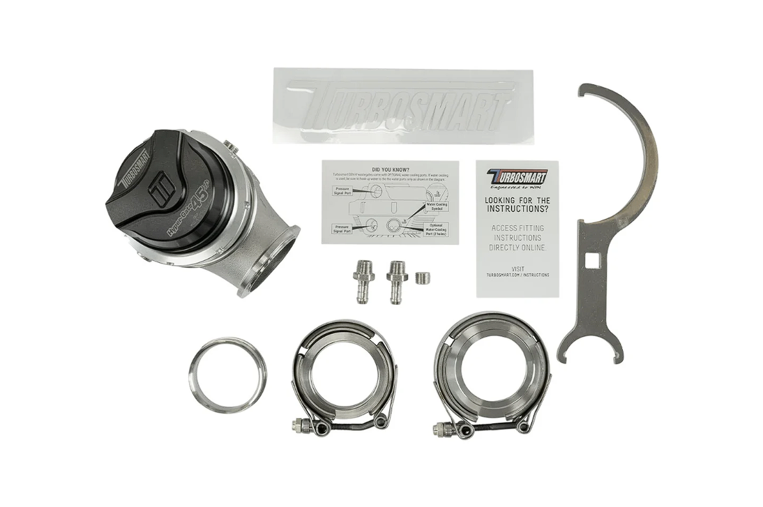 Turbosmart - Turbosmart - GenV HyperGate45HP 'High Pressure' 35psi 45mm External Wastegate - TS-0553-1312 | DM Performance