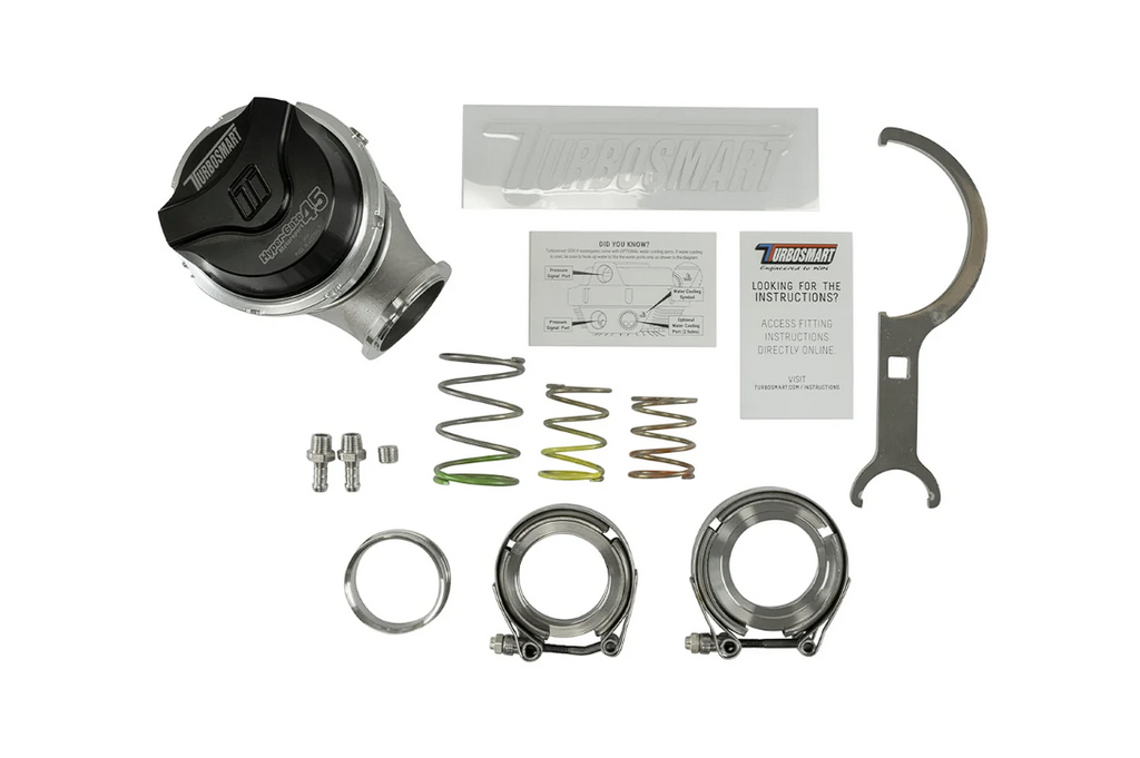 Turbosmart - Turbosmart - GenV HyperGate45M 'Motorsport' 14psi 45mm External Wastegate - TS-0553-1102 | DM Performance