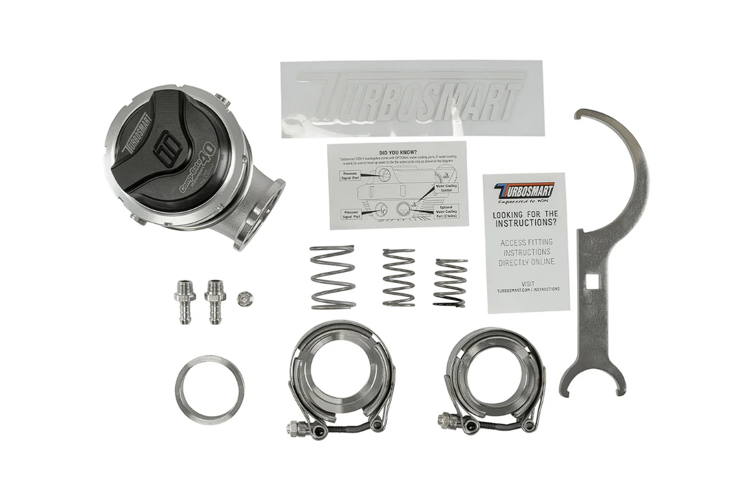 Turbosmart - Turbosmart - GenV CompGate40M 'Motorsport' 14psi 40mm External Wastegate - TS-0552-1102 | DM Performance