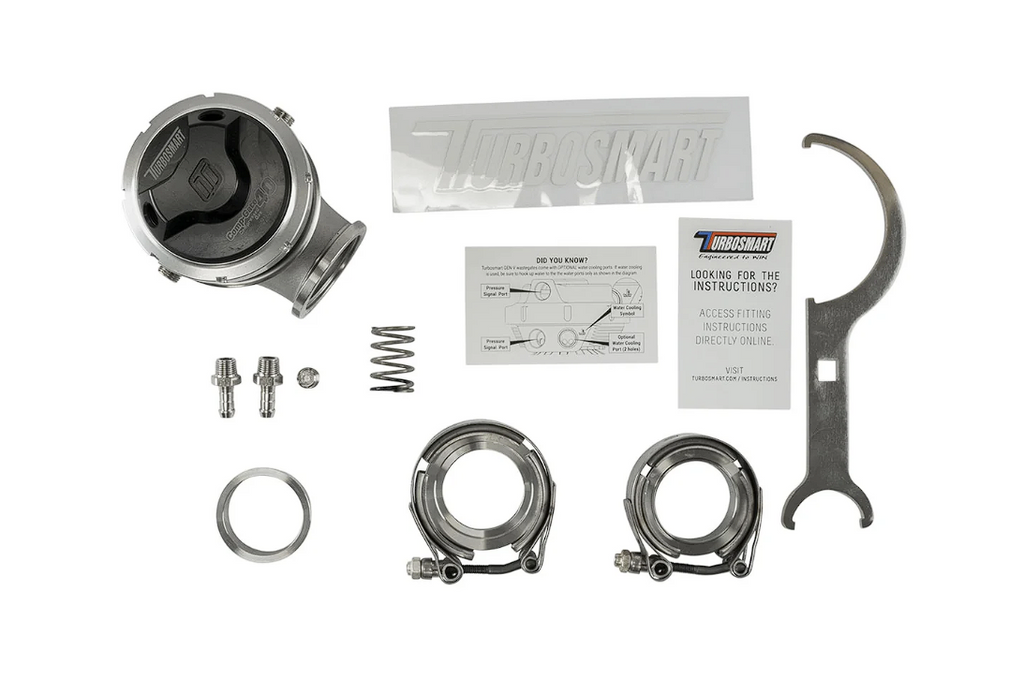Turbosmart - Turbosmart - GenV CompGate40CG 'Compressed Gas' 5psi 40mm External Wastegate - TS-0552-1202 | DM Performance