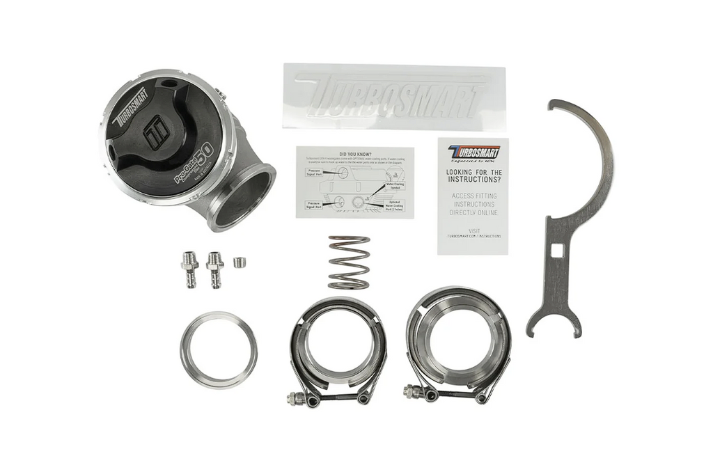 Turbosmart - Turbosmart - GenV ProGate WG50CG 'Compressed Gas' 5psi External Wastegate - TS-0554-1202 | DM Performance