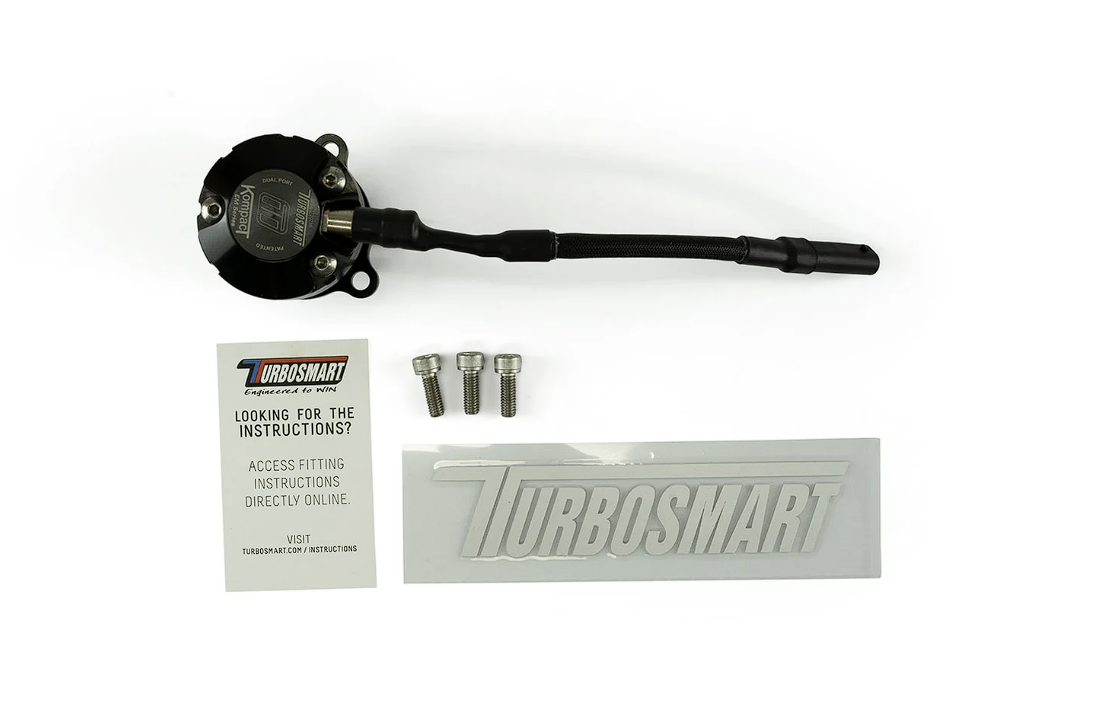 Turbosmart - Turbosmart - Kompact EM Dual Port / Plumb Back Blow Off Valve VR22 - Ford Fiesta ST - TS-0223-1078 | DM Performance