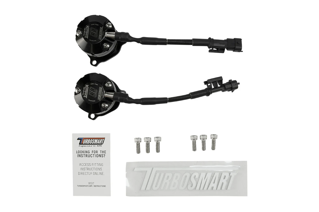 Turbosmart - Turbosmart - Kompact EM Dual Port / Plumb Back Blow Off Valve VR31 - Ferrari 488 - TS-0223-1065 | DM Performance