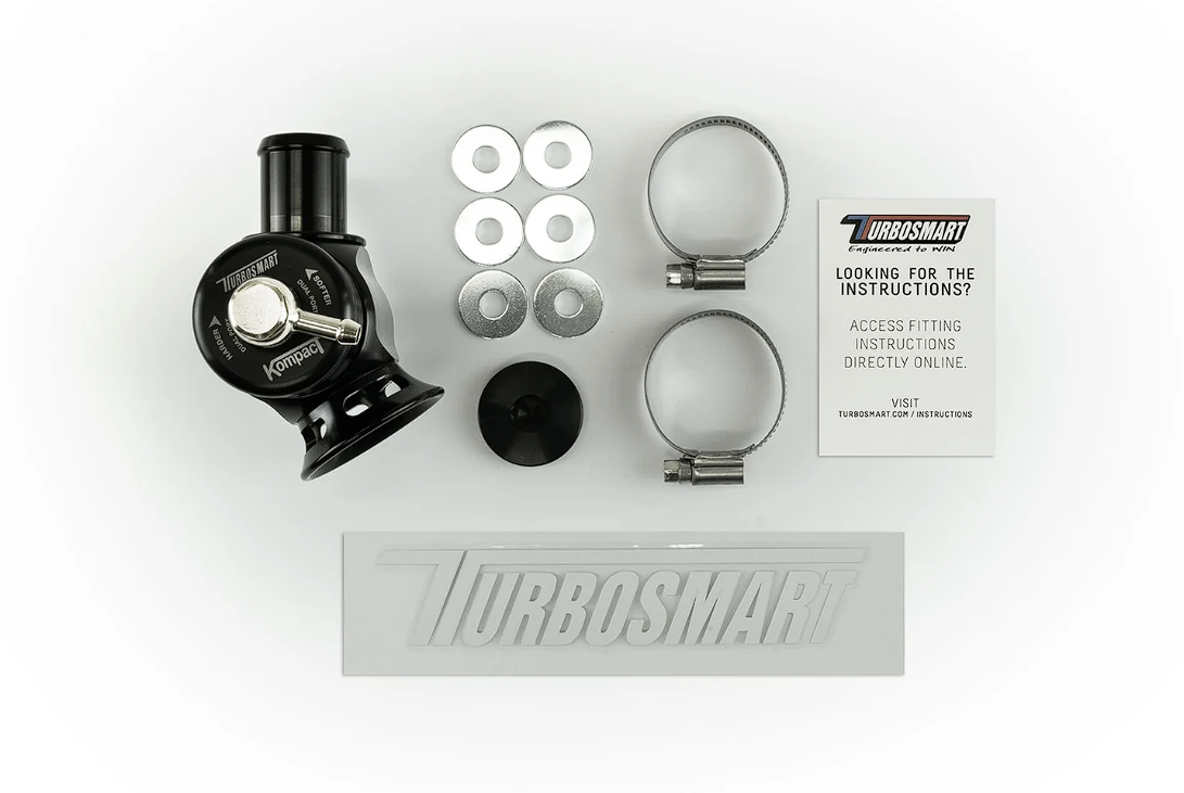 Turbosmart - Turbosmart - Kompact Dual Port / Plumb Back Blow Off Valve suit 25mm Inlet Fitting - TS-0203-1022 | DM Performance