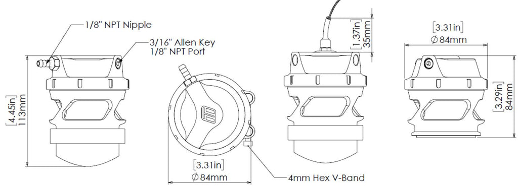 Turbosmart - Turbosmart - GenV ProPort BOV - TS-0208-1112 | DM Performance