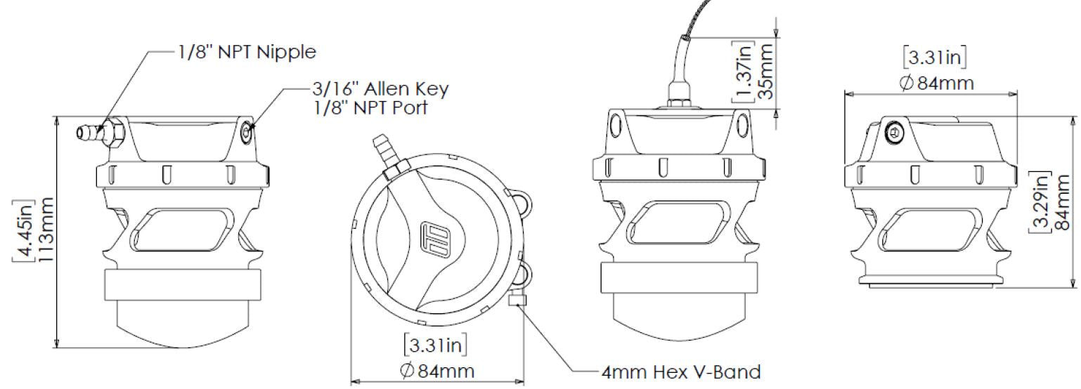 Turbosmart - GenV ProPort BOV Suit Supercharger