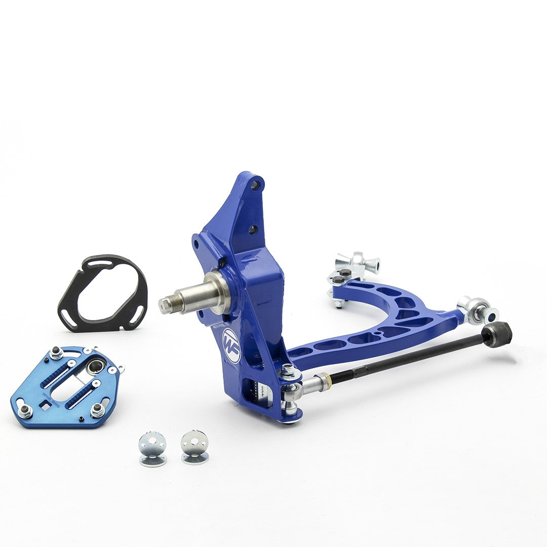Wisefab - Nissan S14 S15 Front V2 Drift Angle Lock Kit with Rack Relocation