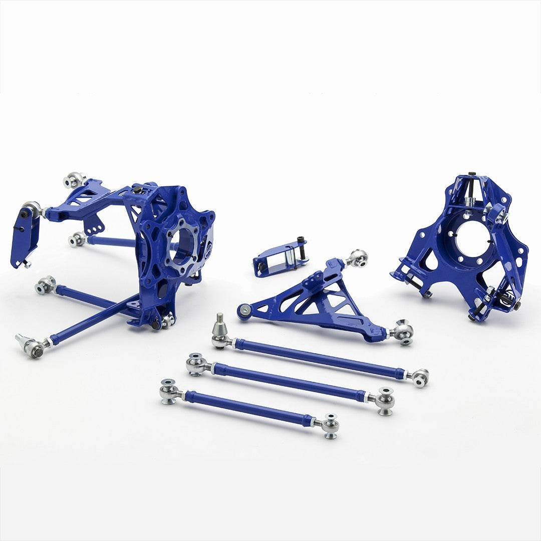 Wisefab - Nissan 350Z Rear Suspension Drop Knuckle Kit