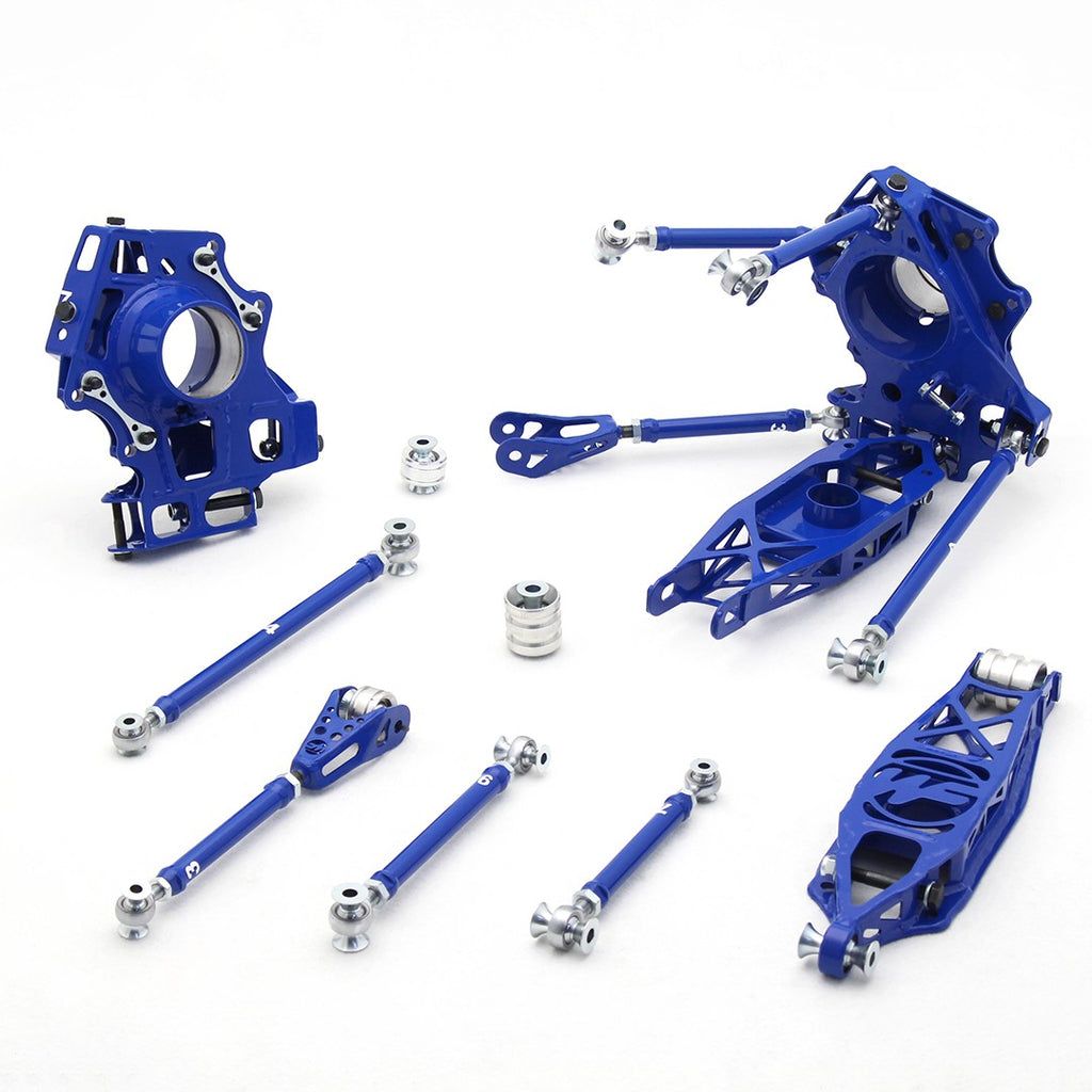 Wisefab - BMW E90 E92 E81 E82 Rear Suspension Drop Knuckle Kit