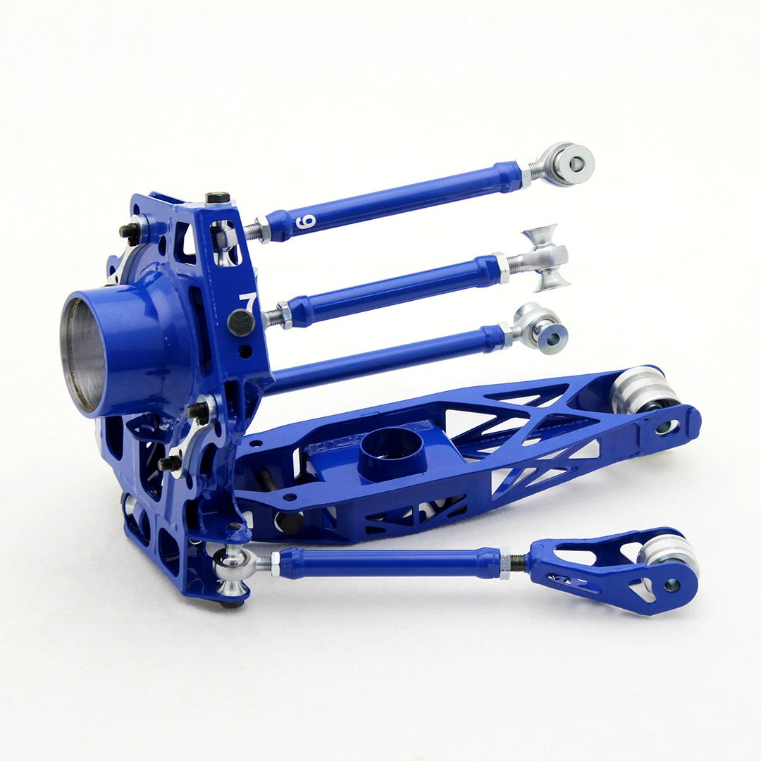 Wisefab - BMW E90 E92 E81 E82 Rear Suspension Drop Knuckle Kit