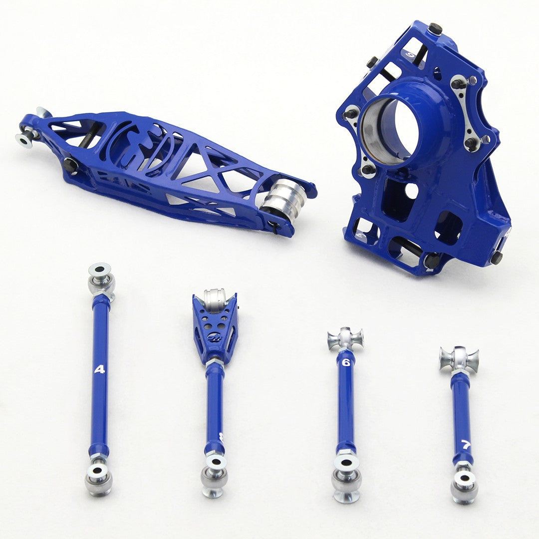Wisefab - BMW E90 E92 E81 E82 Rear Suspension Drop Knuckle Kit