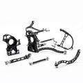 Wisefab - Mitsubishi EVO 7 8 9 Rear Suspension Drop Knuckle Kit
