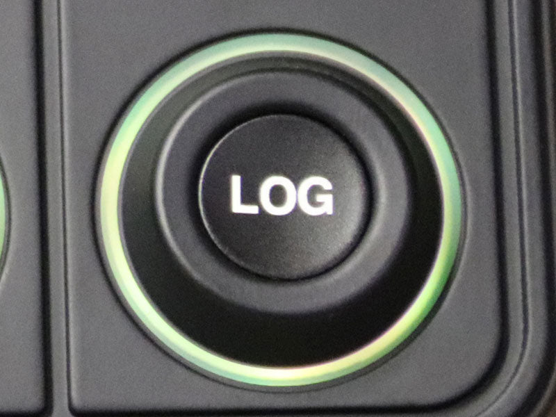 MaxxECU CAN Keypad Icon - Log (Data Logging) (2070)