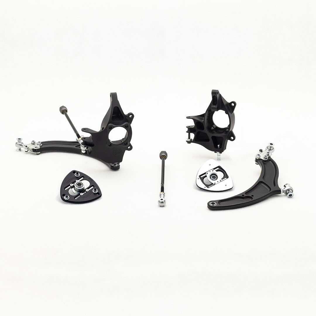 Wisefab - Mitsubishi EVO 7 8 9 Front Suspension Drop Knuckle Kit