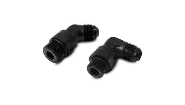 Vibrant - Male AN Flare to Male ORB Elbow Swivel Adapters