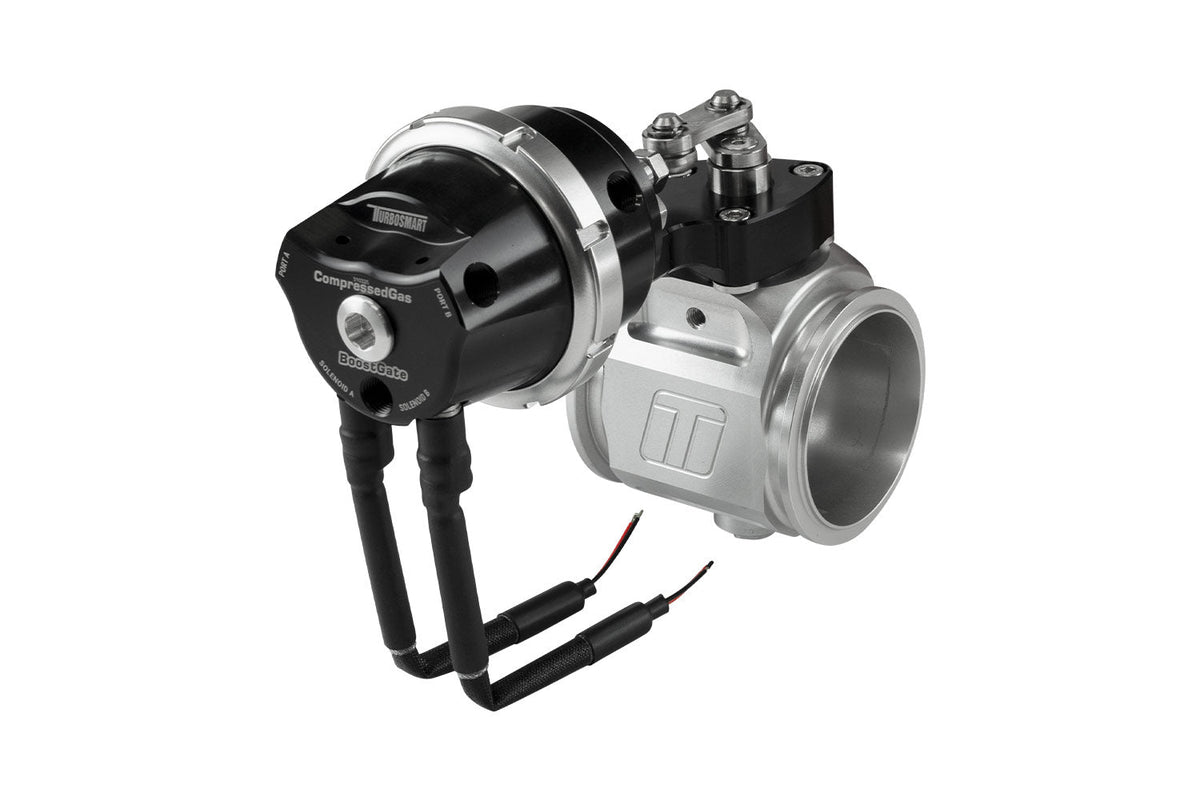 Turbosmart - BoostGate Pneumatic Charge Air Valve with Inbuilt Solenoids