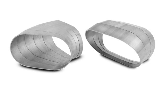 Vibrant - 304 Stainless Steel Oval Pie Cuts