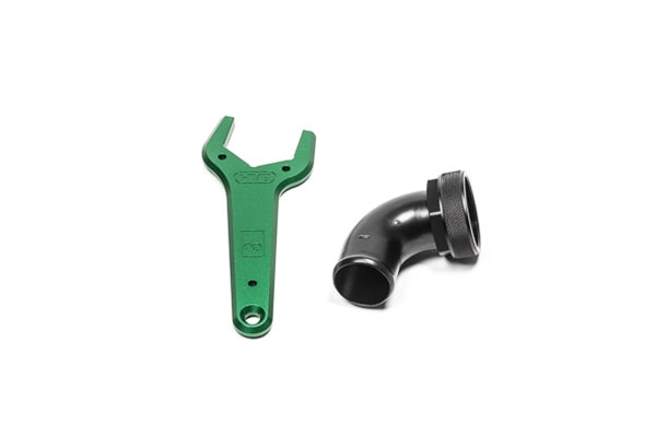 Radium - 24AN 75deg Hose End with Wrench
