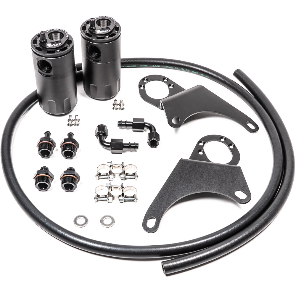 Radium - Direct-Fit Catch Can Kits for Mitsubishi EVO 8-9 & EVO X