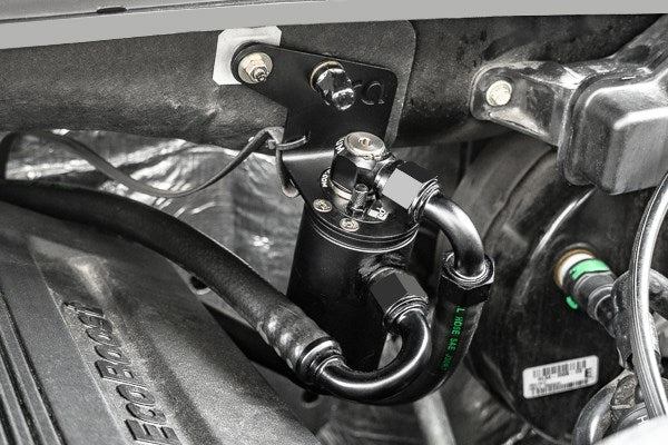 Radium - Direct-Fit PCV Catch Can Kit for 2015-2020 Ford F-150 & Raptor (2.7L / 3.5L EcoBoost V6)