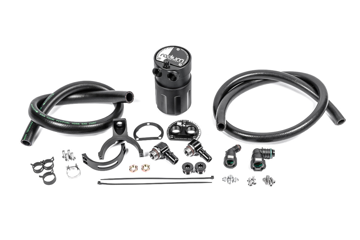 Radium - Direct-Fit CCV Catch Can Kit for 2017+ Can-Am Maverick X3