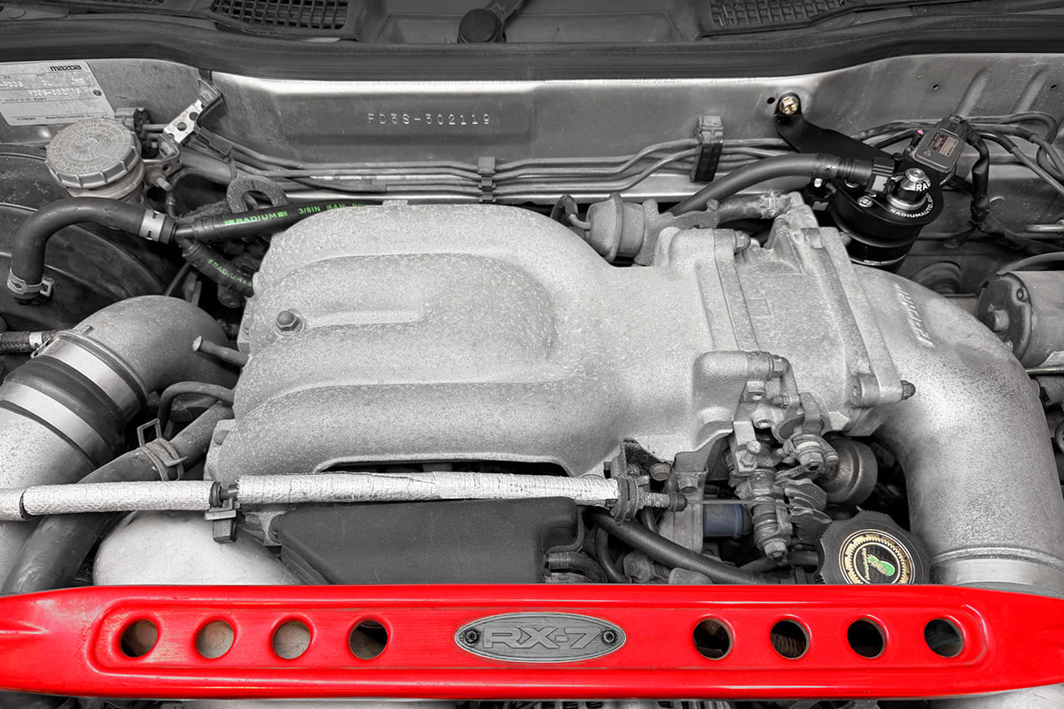 Radium - Direct-Fit PCV Catch Can Kit for Mazda RX-7 (FD3S 13B-REW)