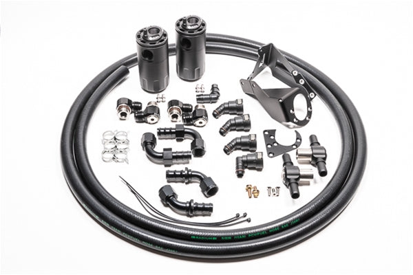 Radium - Direct-Fit Dual Catch Can Kit for Nissan Skyline GT-R (BNR32 RB26DETT)
