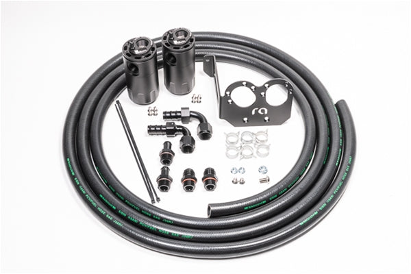 Radium - Direct-Fit Dual Catch Can Kit for 2007-2014 Ford Shelby GT500 (S197 5.4L / 5.8L Supercharged)