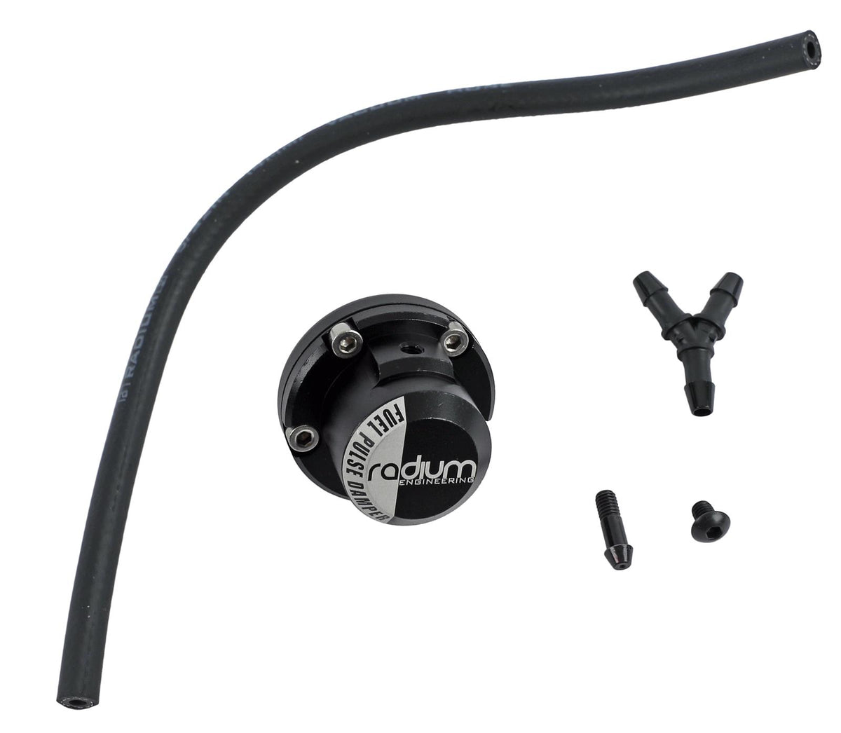 Radium Engineering FPD-XR Direct Mount Fuel Pulse Damper Black Top