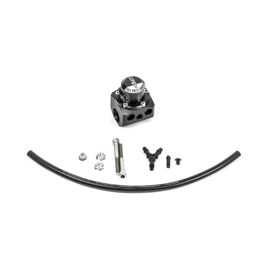 Radium Engineering FPD-XR Inline Fuel Pulse Damper Kit Black Top