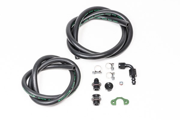 Radium Engineering RB26DETT Fuel Rail Dimensions and Ports