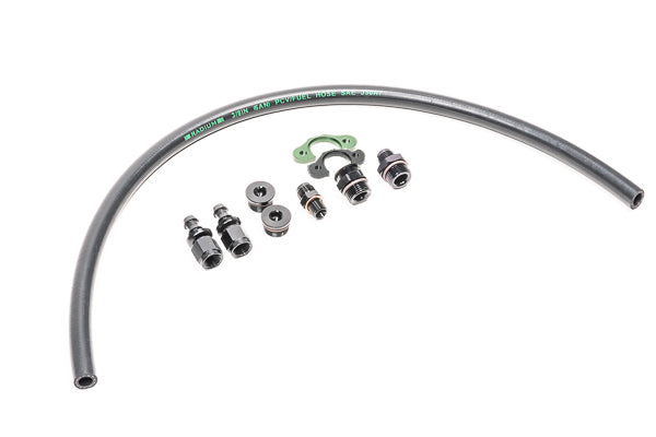 Radium Fuel Rail OEM Plumbing Kit Mitsubishi Early 4G63 DSM (20-0533-PK)