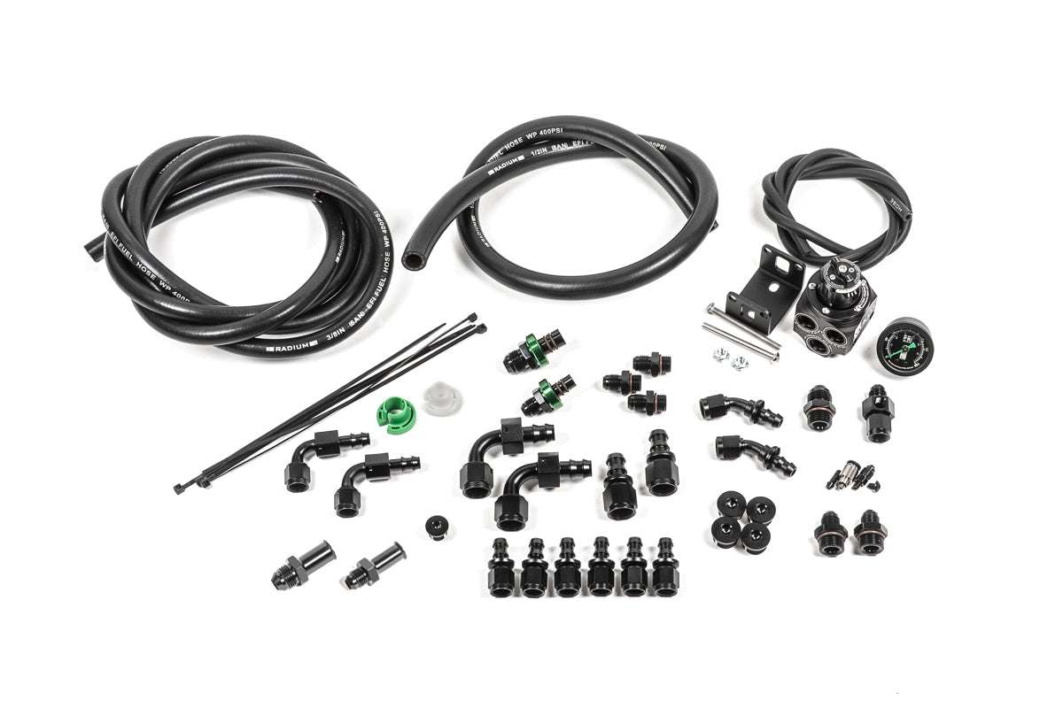 Radium Fuel Rail OEM Plumbing Kit Ford 302 351 Windsor (20-1302-PK)