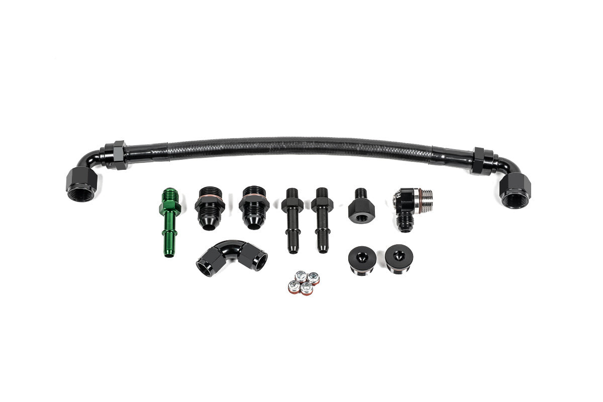 Radium Fuel Rail OEM Plumbing Kit Ford Mustang GT 5.0L Coyote (20-1433-PK)