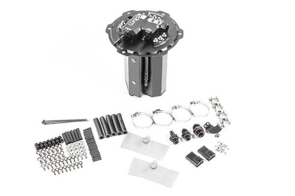 Radium - Fuel Pump Hanger for Mitsubishi EVO X (CZ4A) - Brushless Fuel Pumps (Ti Automotive E5LM)