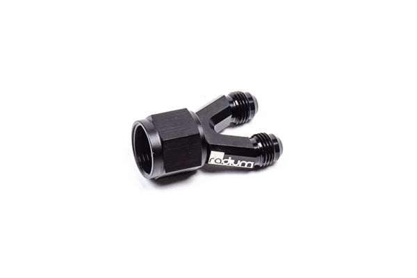 Radium - Y-Adapter, 6AN Male, 6AN Male, 10AN Female