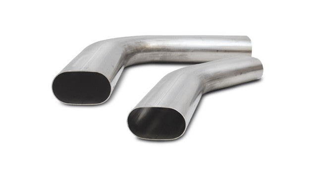 Vibrant - 304 Stainless Steel Oval Horizontal Plane Mandrel Bends