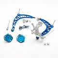 Wisefab - BMW E46 E46M Front Long Trail Drift Angle Lock Kit V2