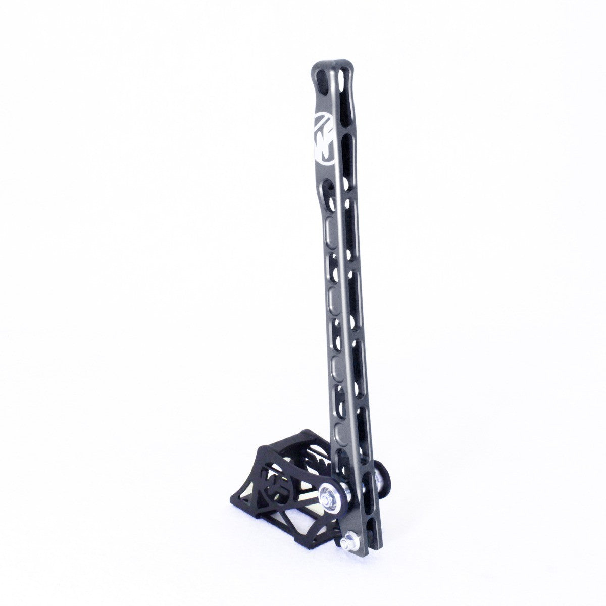 Wisefab - Billet Hydraulic Handbrake (Forward Facing Cylinder) - Grey / Long (450mm) / Without Master Cylinder
