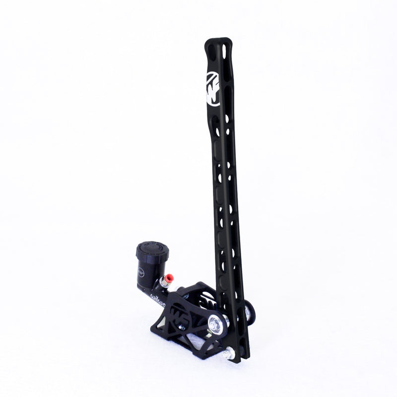Wisefab - Billet Hydraulic Handbrake (Forward Facing Cylinder) - Black / Long (450mm) / Wilwood Integral Cylinder