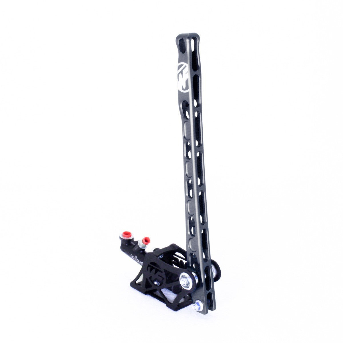 Wisefab - Billet Hydraulic Handbrake (Forward Facing Cylinder) - Grey / Long (450mm) / Wilwood Remote Cylinder