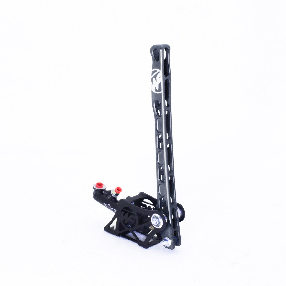 Wisefab - Billet Hydraulic Handbrake (Forward Facing Cylinder) - Grey / Short (390mm) / Wilwood Remote Cylinder