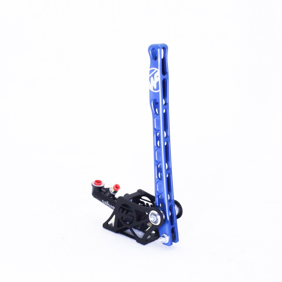 Wisefab - Billet Hydraulic Handbrake (Forward Facing Cylinder) - Navy / Short (390mm) / Wilwood Remote Cylinder