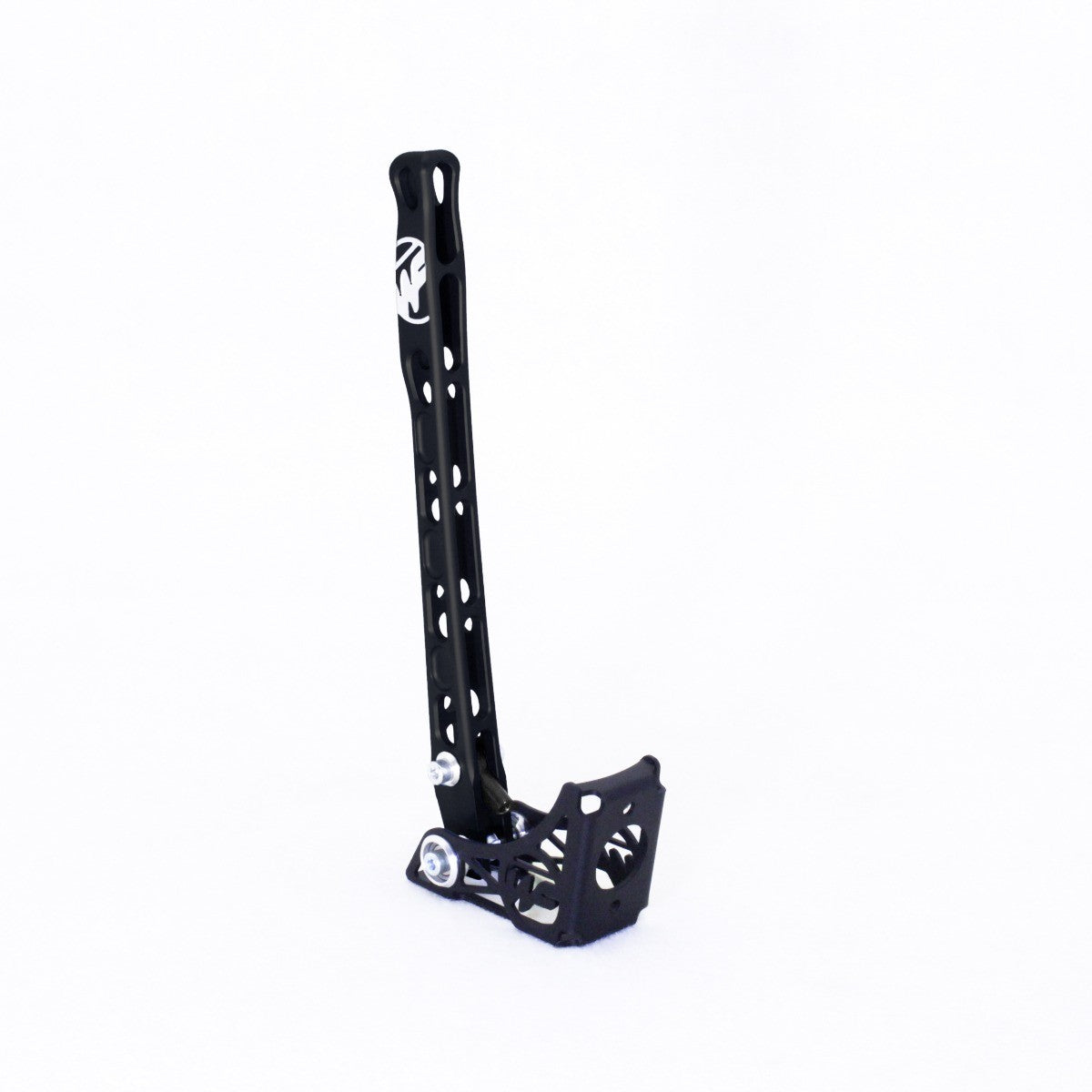 Wisefab - Billet Hydraulic Handbrake (Rearward Facing Cylinder) - Black / Short (390mm) / Without Master Cylinder