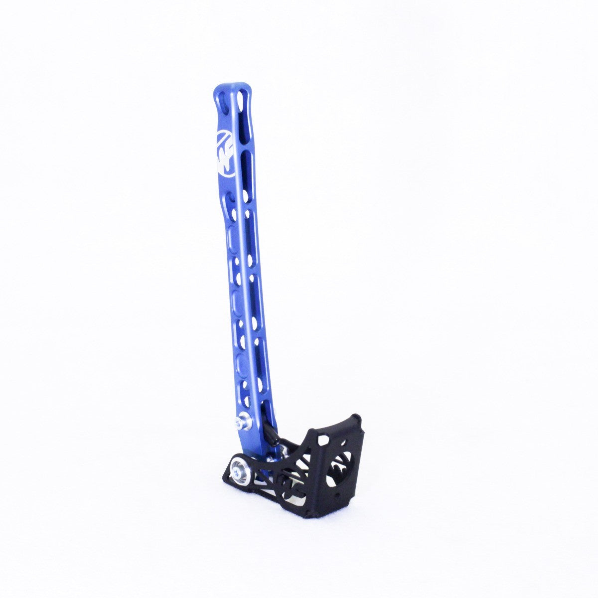 Wisefab - Billet Hydraulic Handbrake (Rearward Facing Cylinder) - Navy / Short (390mm) / Without Master Cylinder